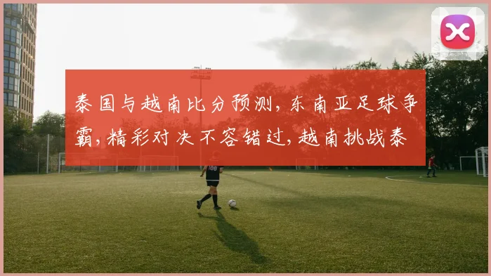 泰国与越南比分预测,东南亚足球争霸,精彩对决不容错过,越南挑战泰国